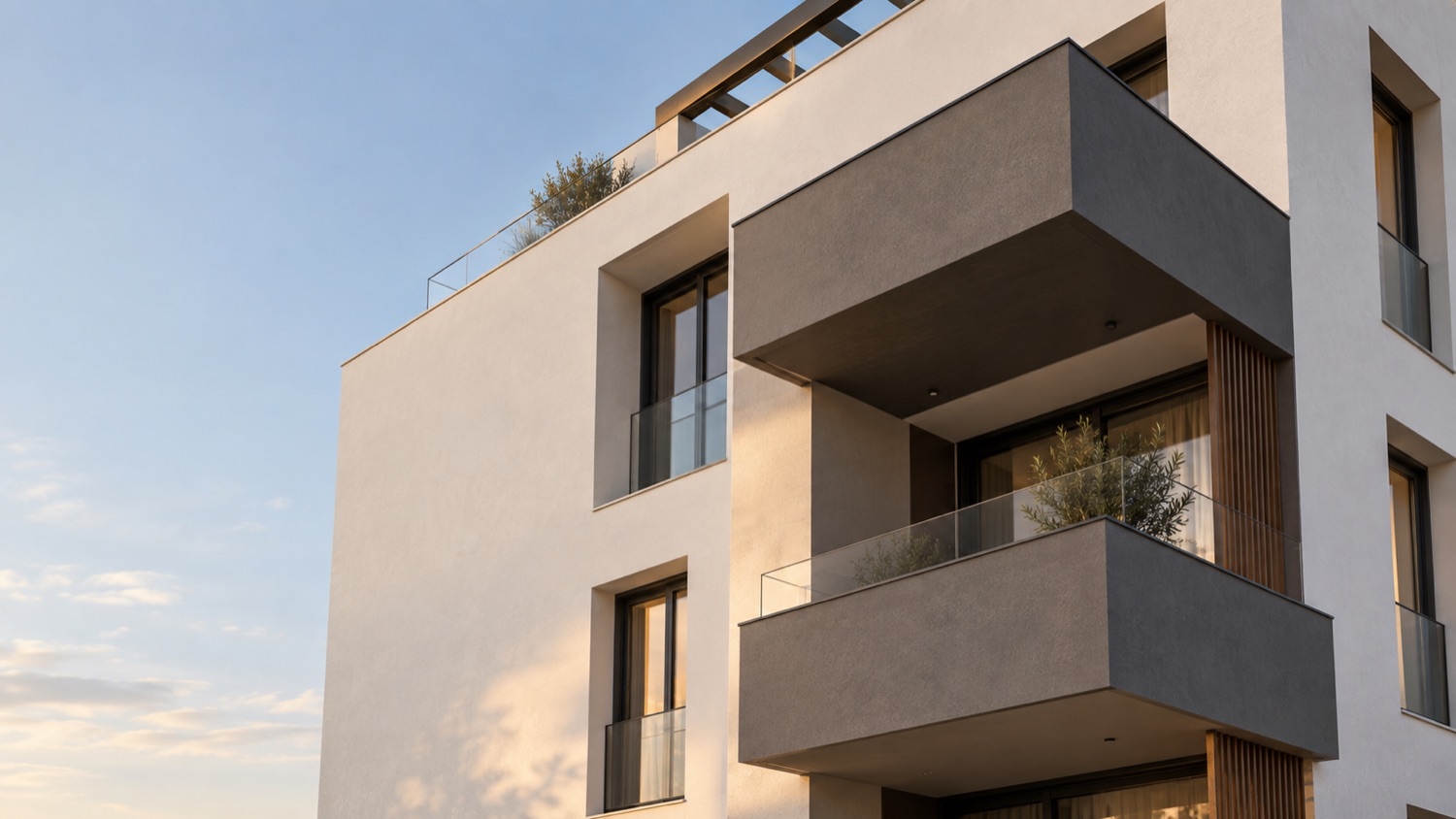 Edificio residenziale contemporaneo